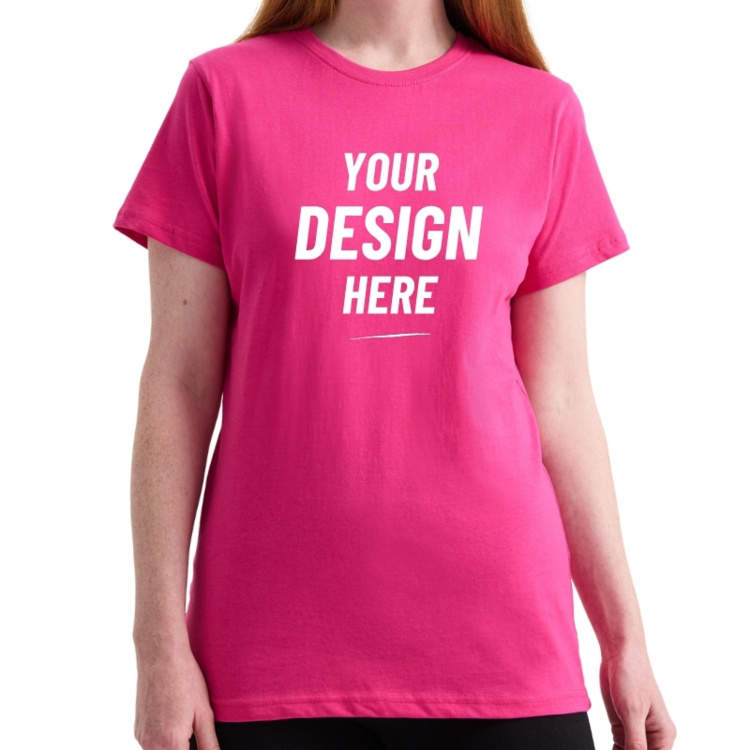 uneek womens classic crew neck t shirt Thumbnail
