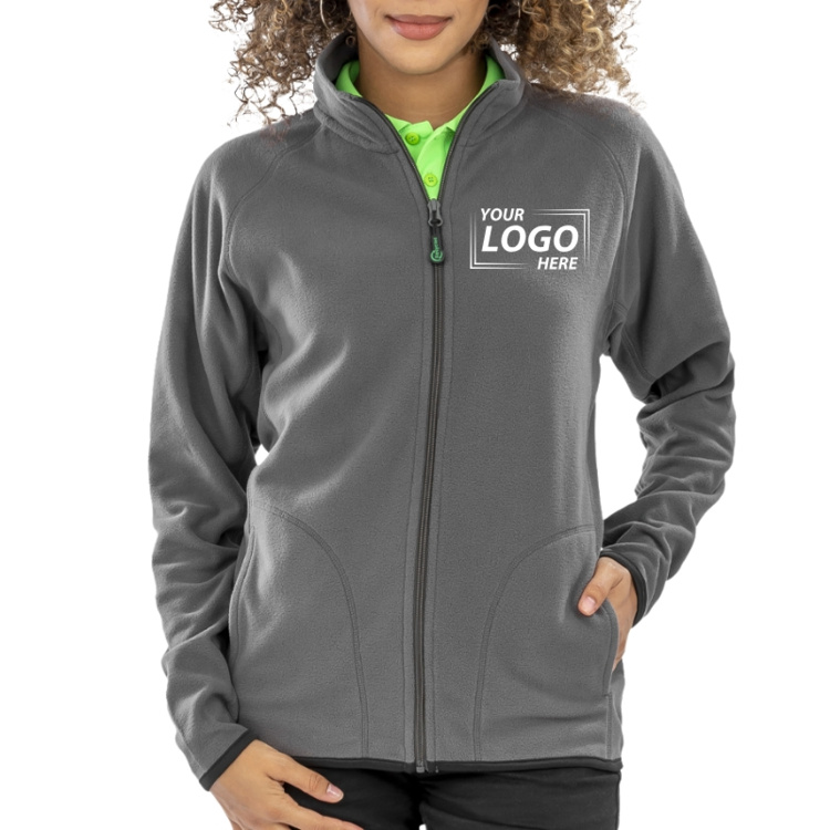 result unisex genuine recycled micro fleece jacket Thumbnail
